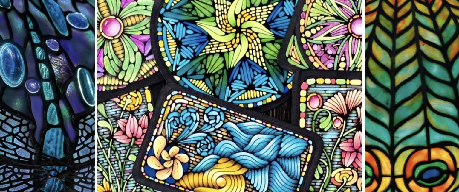 Blog Zentangle Techniques Stained Glass ZEN LINEA