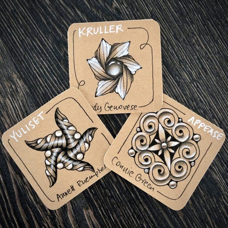 Read more about the article 100 DAYS OF ZENTANGLE