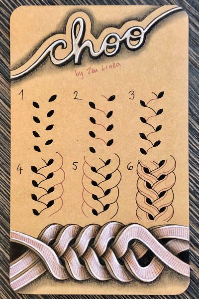 Zentangle Tangle Zen Linea