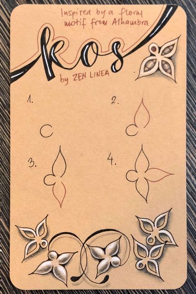 Zentangle Tangle Zen Linea